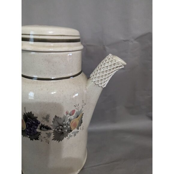 Royal Doulton Harvest Garland Cramer and coffee pot with lid stoneware - Picture 8 of 13